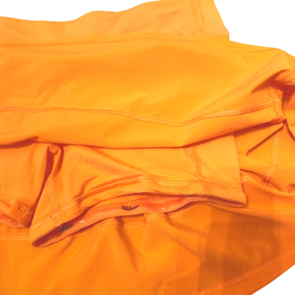 Lululemon Tangerine Women's Skort Size 8 - Picture 3 of 3